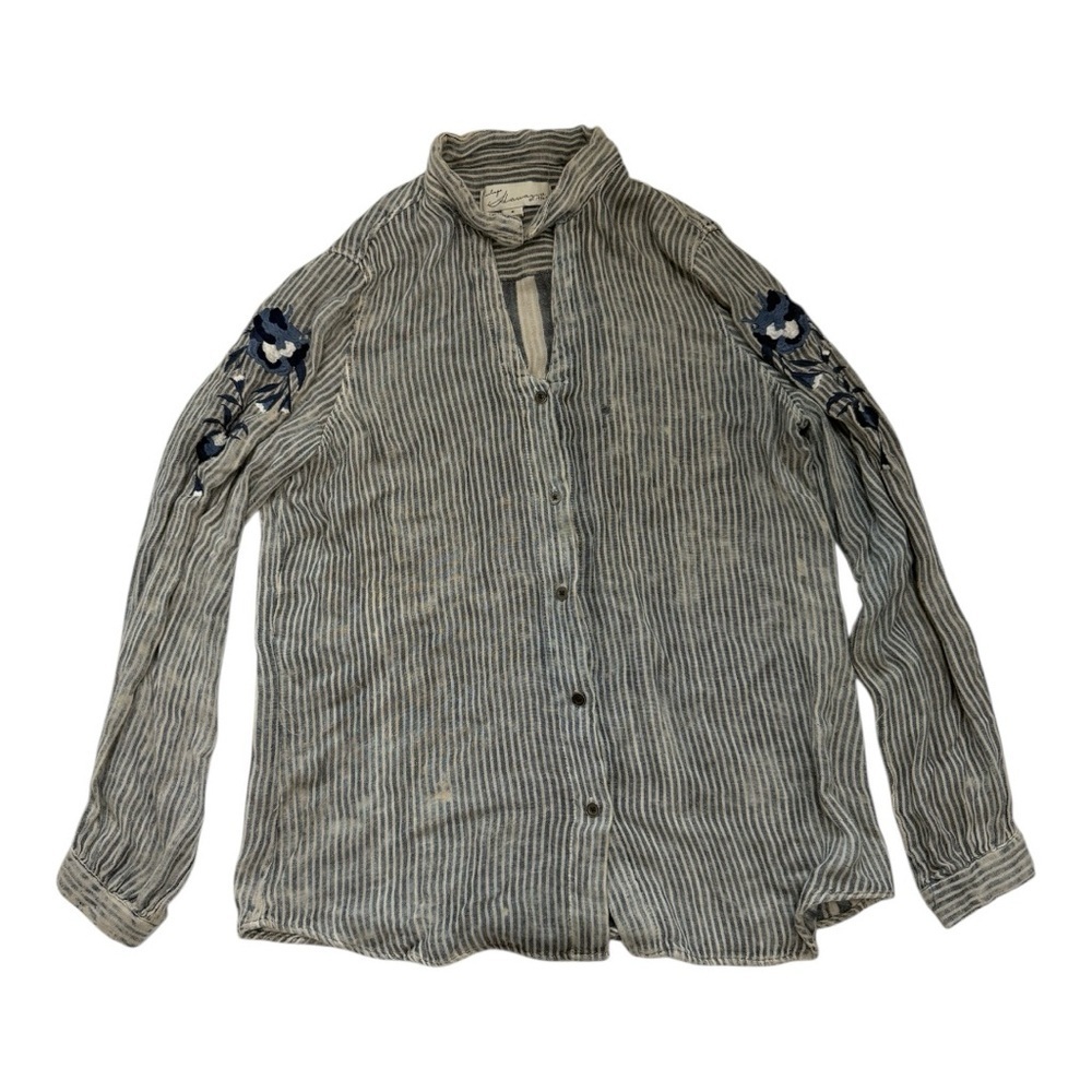 Vintage Havana Blue Striped Shirt